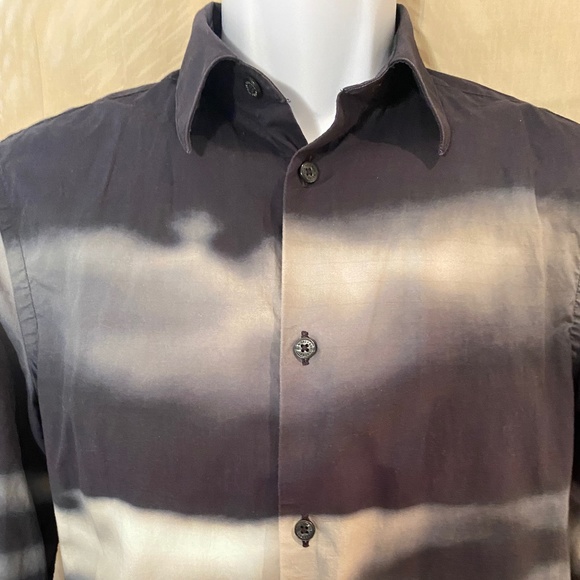 BEN SHERMAN Men’s Mural Button Down Shirt Sz S - Picture 2 of 7